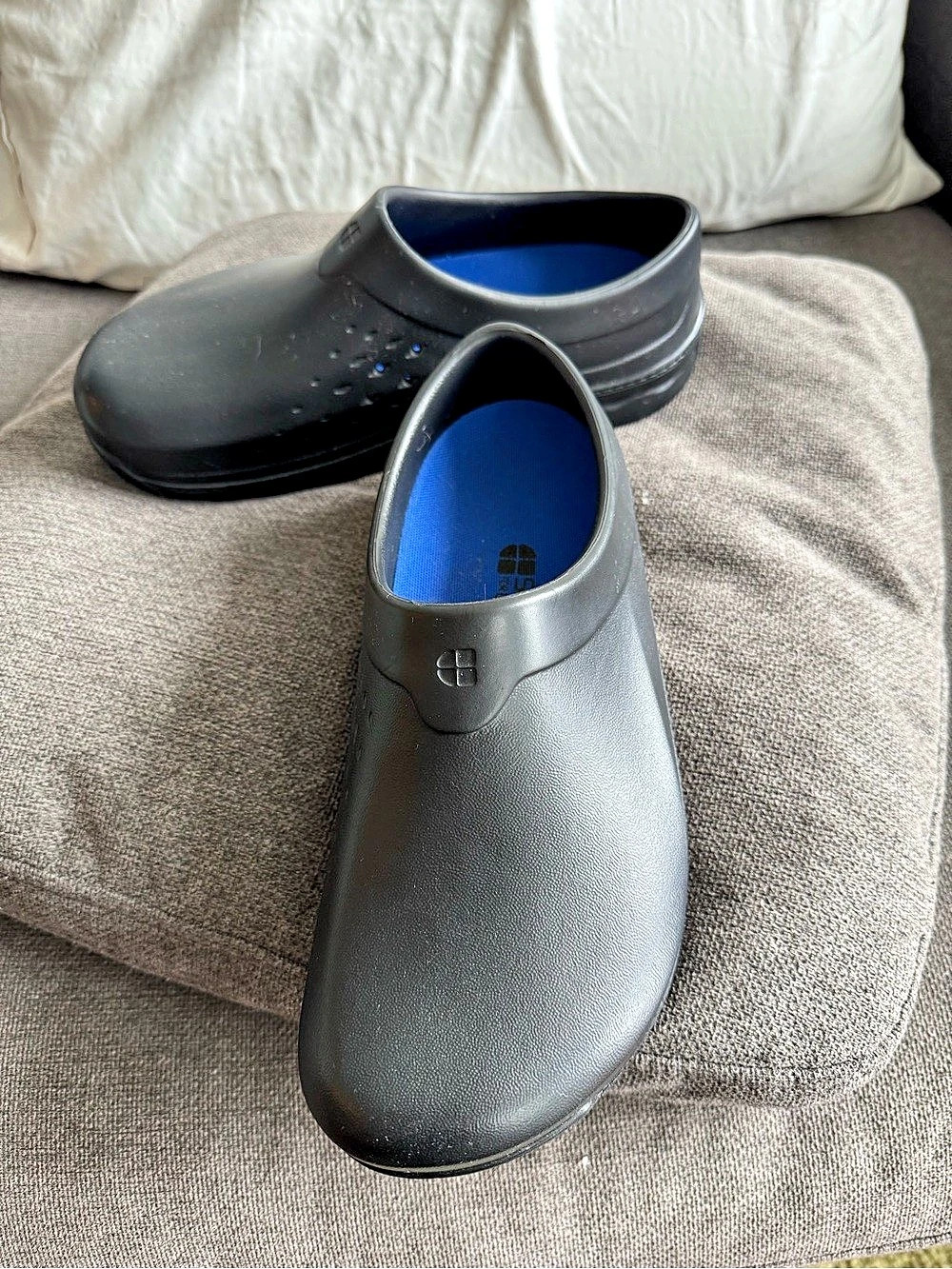 Non slip Black Clogs Brand New